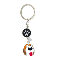 50 Porte-clés chien Golden Retriever, Porte-clés animal de compagnie, Cadeau promotionnel, Porte-clés transfrontalier
