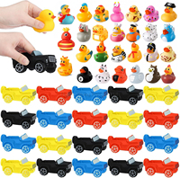 Lot personnalisé imprimé PVC Jeep en caoutchouc en forme de canard Baignoire Bain Jouets avec motifs