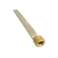 Système de refroidissement pour moule d'injection plastique – Baffle droit en laiton avec filetage BSP/BSPT