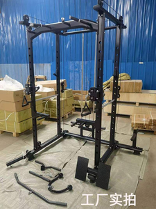 Jaula para gimnasio en casa con máquina Smith multifunción para fitness y culturismo - Product Image 4