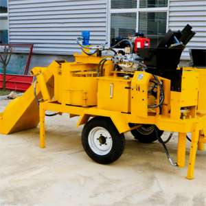 Máquina de Ladrillos de Arcilla Intertrabados de Bajo Precio M7MI TWIN con Motor Diésel para Fabricación de Bloques de Tierra y Barro - Product Image 6