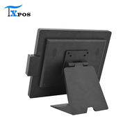 Écran publicitaire tactile HD 17 pouces 10 points, USB/DVI/RS232, panneau d'affichage tactile en aluminium 4:3