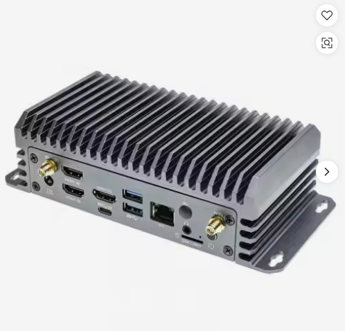 New ARM Fanless Industrial AI 6TOPS Edge PC 8K Display 4K Input WIFI6 4G LTE M.2 SSD Android Linux RK3588 PC Industrial PCs