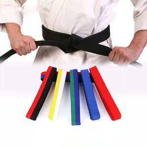 Ceinture de Taekwondo d'entraînement et de compétition, toutes couleurs (blanc, jaune, vert, bleu, rouge), 180-320 cm, prix d'usine en gros - Product Image 3