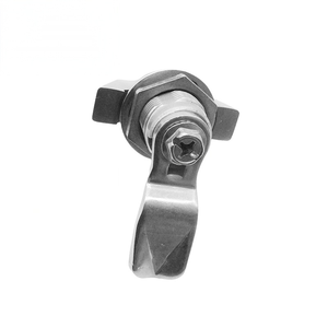 Cerradura de leva AISI 316 con llave <span class=keywords><strong>1333</strong></span>, perilla de ala de puerta de armario Industrial de acero inoxidable - Product Image 4