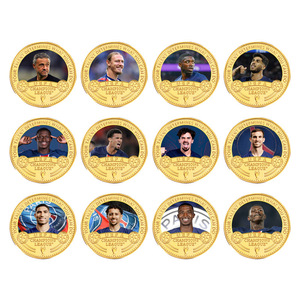Moneta Commemorativa del Calciatore <span class=keywords><strong>Ronaldo</strong></span>, Medaglia in Metallo Pressofuso Cristiano <span class=keywords><strong>Ronaldo</strong></span>, Distintivo Placcato Oro, Regalo da Collezione - Product Image 3