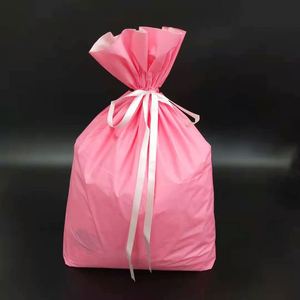 Bolsa de Regalo Navideña de Plástico Verde Tejido de PP para Damas y Niños, para Empacar Leche, Comida para Mascotas, Gelatina, Alimentos Enlatados, Decoración para Fiestas - Product Image 4
