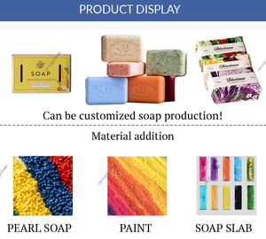 Private Label <b>Support</b> Toilet Hotel <b>Bath</b> Making Machine Durable Face Wash Soap Produce Production Line - Product Image 6
