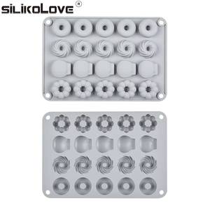 MUYULINS Molde de silicona para donuts de 20 cavidades para dulces y chocolate - Product Image 5
