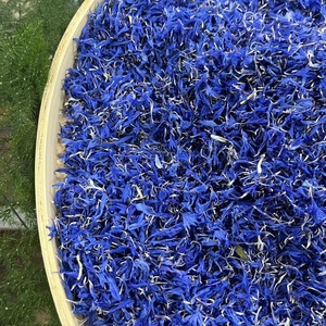Blu <span class=keywords><strong>fiordaliso</strong></span> petali secchi <span class=keywords><strong>fiori</strong></span> di ibisco tisana specialità della salute cruda tè per la cottura del tè di miscelazione confezionato in un sacchetto - Product Image 1