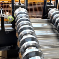 Machine de formage de tôles trapézoïdales entièrement automatique à grande vitesse, production d'usine de haute précision en acier