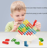 BEIJINGQI OEM Tour Interactive Balance Blocs Empilables Puzzle Fêtes De Famille Jeux De Société Voyage Joueurs Team Building Jouet