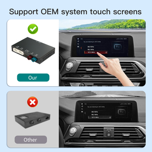 Không dây Carplay đa phương tiện Video giao diện <span class=keywords><strong>Android</strong></span> tự động cho BMW EVO id5/id6 F40 G20 G30 G11 F49 với màn hình điều khiển cảm ứng - Product Image 3