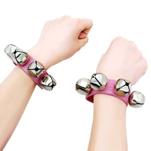 Campanas de muñeca de siete colores, sonido claro, campanas de mano con velcro, campanas de sonido, juguete para educación temprana - Product Image 4