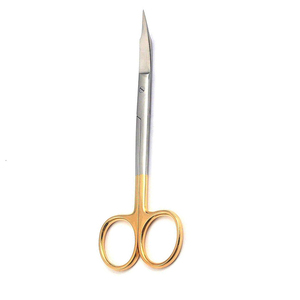 Stainless Steel Surgery <b>Gum</b> Scissors With Gold Handle Wholesale Low Price Top Selling Custom <b>Gum</b> Scissor - Product Image 2