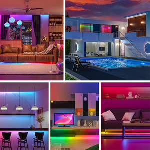 Giấc Mơ Màu COB kỹ thuật số ws2811 LED Strip điều khiển từ xa rgbic pixel đuổi theo 12V/24V địa chỉ 576led cho 756led Đồng cơ thể - Product Image 5