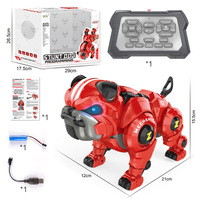 Perro Mecánico Realista con Control Remoto Eléctrico Personalizado, Juguete de Perro Bulldog con Sensor Inteligente, Robot Interactivo para Mascotas, Juego Educativo Temprano para Niños