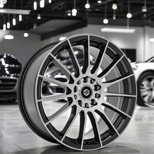 Jantes de course de conception japonaise forgées de luxe nouvelle jante en alliage d'aluminium noir mat 5 trous jantes à rayons pour Benz Audi <span class=keywords><strong>Tesla</strong></span> Hummer - Product Image 6