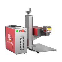 Marqueur de bureau JPT 3W 5W 10W Machine de marquage laser UV 3D pour résine plastique bois papier marquage refroidissement air/eau de haute précision