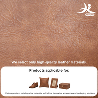 Vente directe usine – Cuir synthétique PU premium rétro mat froissé et écologique pour chaussures homme, bagages et emballages
