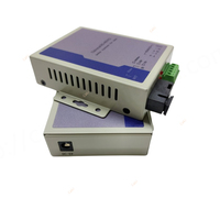 Convertidor RS485 de Datos Bidireccionales, Extensor Monomodo de Fibra Óptica FTTH POE IP TCP, Conector SC, 20Km, 1 Par