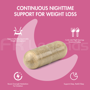Capsule brûle-graisses nocturne OEM ODM, pilules efficaces pour perdre du poids, complément alimentaire à base de plantes pour supprimer l'appétit - Product Image 3