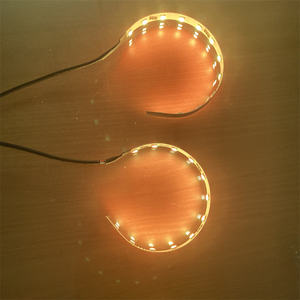 Kit de anillos de Ojos de demonio LED de control de Aplicación <span class=keywords><strong>360</strong></span> grados Devil Eyes <span class=keywords><strong>Halo</strong></span> Super brillante para lente de proyector HID Xexon - Product Image 3