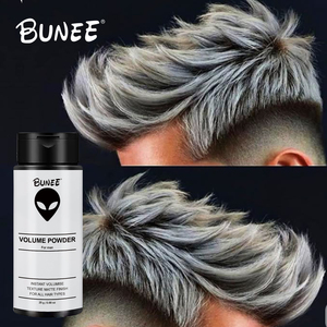 BUNEE, producto para peinar el cabello para hombres, polvo mate y texturizante, polvo de estilo instantáneo para el cabello, My logo Volume Hair Powder Styling <span class=keywords><strong>Gel</strong></span> - Product Image 6