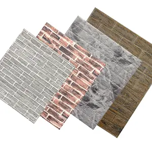 3D Brick Wallpaper Wall Panel Foam Wallpaper 3D Picture Wall Paper Papel Tapiz Para Cocina