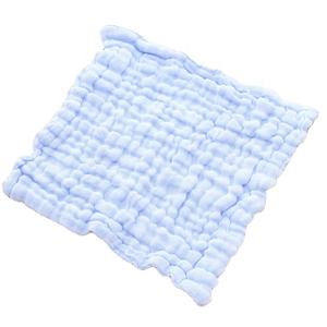 ผ้าเช็ดหน้าผ้าฝ้ายเนื้อนุ่มขนาด 12x12 นิ้ว ราคาถูก ขายส่ง ผ้ามัสลินออร์แกนิคธรรมชาติ 6 ชั้น สำหรับเช็ดทำความสะอาดเด็ก - Product Image 6