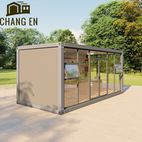 DYCE3 Extérieur Innovations de Bâtiment Plat Design Moderne Modulaire Studio Mobile Préfabriqué Boxable Remorque Conteneur Maison Cabine Villa