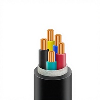 Cable de Bajo Voltaje VV de 5 Núcleos para Suministro de Energía de Maquinaria y Equipos de Fábrica