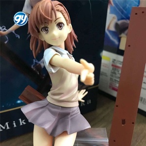 Figura de Anime de Mikoto <span class=keywords><strong>Misaka</strong></span> con Uniforme Escolar de A Certain Magical Index, Modelo de Plástico para Venta al Por Mayor - Product Image 2