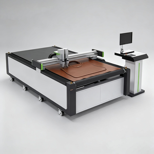 Machine de découpe CNC pour cuir, prix usine, pour cuir véritable, fourrure, PU, chaussures, ceintures, sacs, automobile, vêtements, fabrication de meubles - Product Image 1