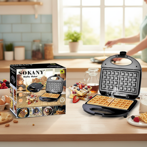 Elettrico 110V SK-113 Waffle Mini rotante elettrodomestico da cucina per la prima colazione di cottura all'ingrosso - Product Image 3