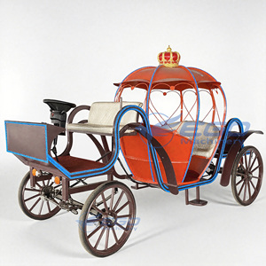 Carruaje de Calabaza Eléctrico de Edición Limitada para Navidad, Cómodo, Estilo Europeo, para Bodas y Turismo - Product Image 2