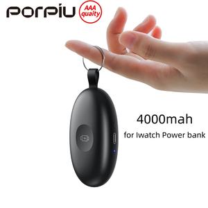 Mini Banco de Energía Portátil Inalámbrico Magnético 2 en 1 con Pantalla LED de 4000 mAh para <span class=keywords><strong>Iwatch</strong></span>, Banco de Energía con Carga Rápida PD22.5W - Product Image 1