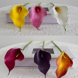 Fiori Artificiali all'Ingrosso, Calla in EVA Effetto Reale al Tatto per Composizioni Floreali da Tavolo, Decorazione Soggiorno e Casa - Product Image 5