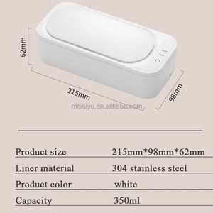 Limpiador Ultrasónico de Joyas y Gafas, Máquina de Limpieza Ultrasónica Portátil para el Hogar, Limpiador Ultrasónico de Brochas de Maquillaje para Uso Doméstico - Product Image 6