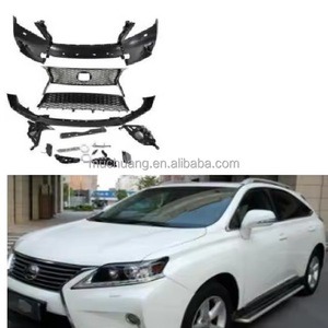 Kit carrosserie sport OEM pour voiture / RX270/350/<span class=keywords><strong>450H</strong></span> <span class=keywords><strong>2012</strong></span> ABS, lèvre avant et pare-chocs arrière, état neuf, noir/blanc - Product Image 2