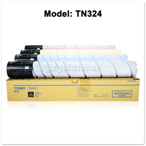 TN324 TN512 TN514 Toner कारतूस निर्माता के लिए Konica Minolta C258 C308 C368 C454 C554 C458 C558 C658 रंग फोटोकॉपी टोनर किट