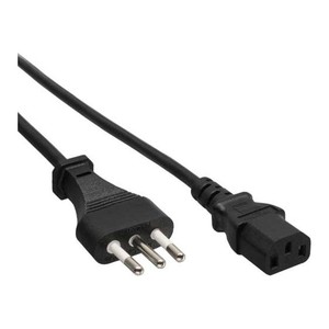 Cable de Alimentación C13 con Enchufe Italiano de 1.5 Metros - Product Image 1