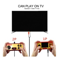 Console de jeu rétro portable de poche familiale avec écran de 3,0 pouces, 638 jeux intégrés, prise en charge de la sortie TV