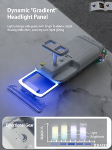Patinete Plegable para Niños, Marco de ABS Resistente, Ruedas con Luces LED, Regalo para Niños y Niñas de 2 a 4 Años - Product Image 1