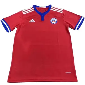 Chile Heimweg Camiseta de Futbol Fußball Trikot Fußball tragen Uniform Shirts Sport bekleidung
