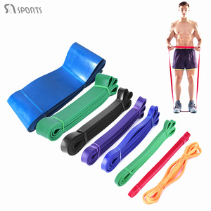 Bán Buôn 2080Mm <span class=keywords><strong>Latex</strong></span> 4.5Mm Dày Đàn Hồi Vòng Ban Nhạc Cho Tập Luyện Biểu Tượng Tùy Chỉnh Tập Thể Dục Tập Thể Dục Hỗ Trợ Pull-up Sức Đề Kháng - Product Image 5