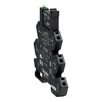 Relais d'interface RSL1PREU, série Harmony Relay RSL, 48V DC, 6A