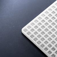 Moule en silicone multi-cavités de qualité alimentaire, quantité de cavités personnalisable pour la confiserie, l'artisanat et les projets faits main