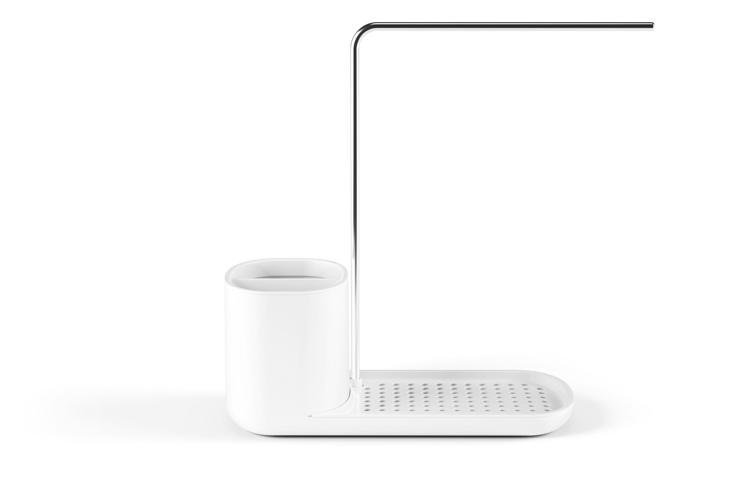 สีขาวปกติกับเสาสแตนเลส