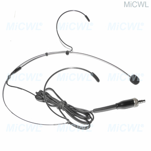 Micrófono de gancho de oreja Dual Pro para ew100 sk100 G2 G3 <span class=keywords><strong>G4</strong></span>, paquete de correa inalámbrica, Microfone, bloqueo de 3,5mm, MiCWL B40 - Product Image 4